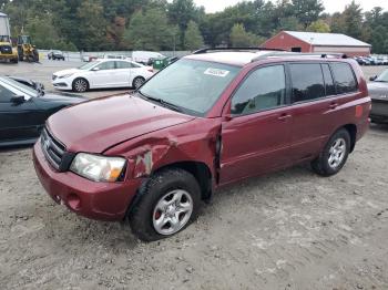  Salvage Toyota Highlander