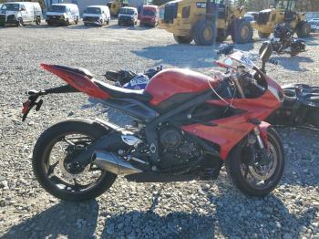  Salvage Triumph Motorcycle Daytona675