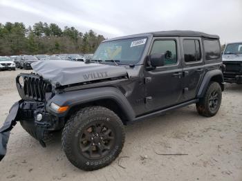  Salvage Jeep Wrangler