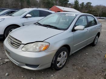  Salvage Toyota Corolla