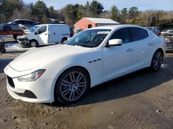  Salvage Maserati Ghibli S