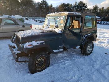  Salvage Jeep Wrangler