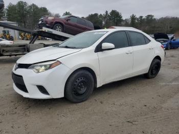  Salvage Toyota Corolla