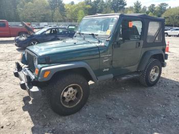  Salvage Jeep Wrangler