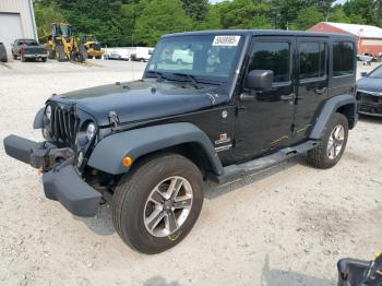  Salvage Jeep Wrangler