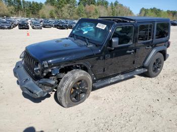  Salvage Jeep Wrangler