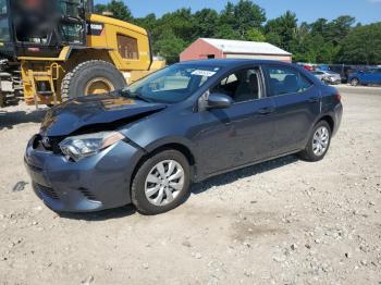  Salvage Toyota Corolla