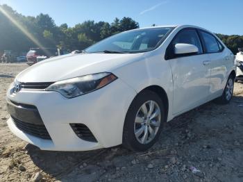  Salvage Toyota Corolla