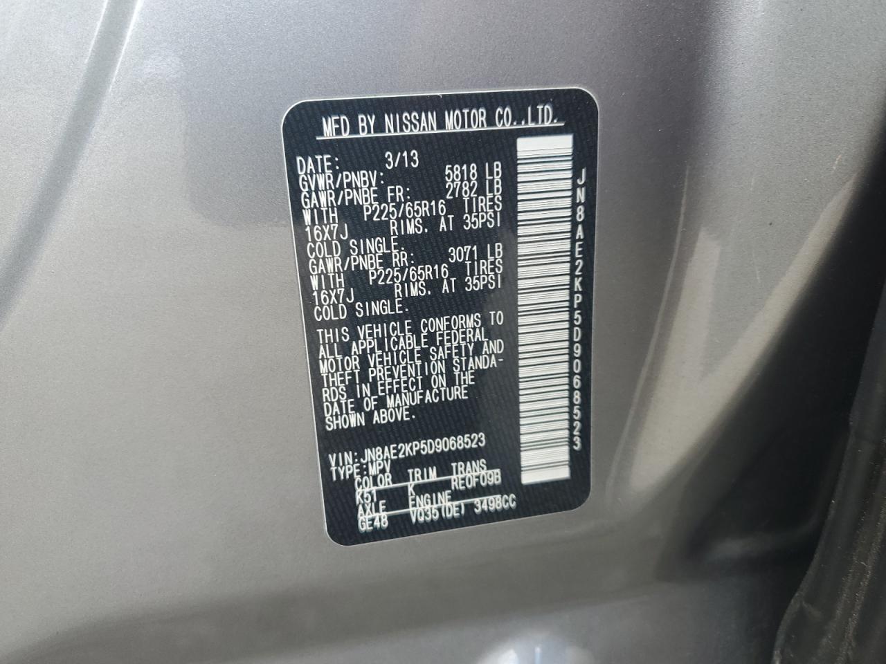 Nissan Quest S Image 4