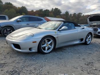  Salvage Ferrari 360 Spider