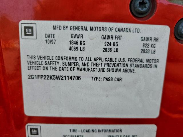 Chevrolet Camaro Image 8