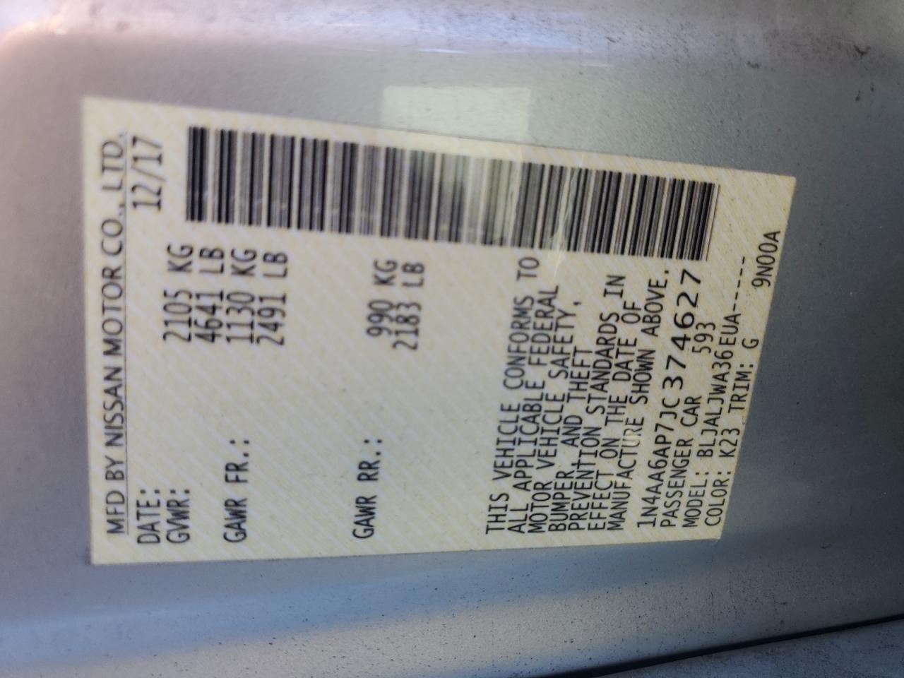 Nissan Maxima 3.5s Image 9