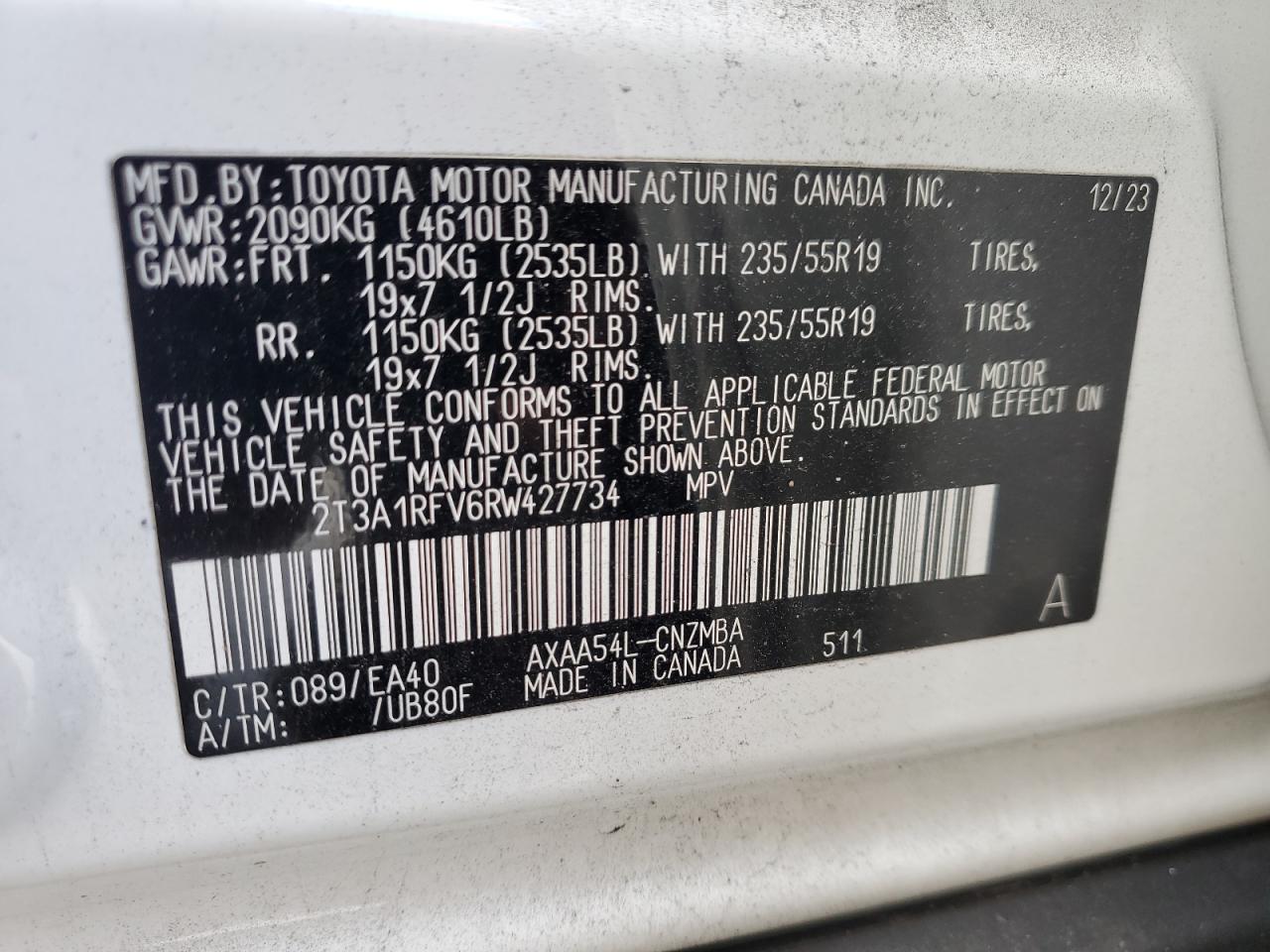 Toyota RAV4 Xle Premium Image 12