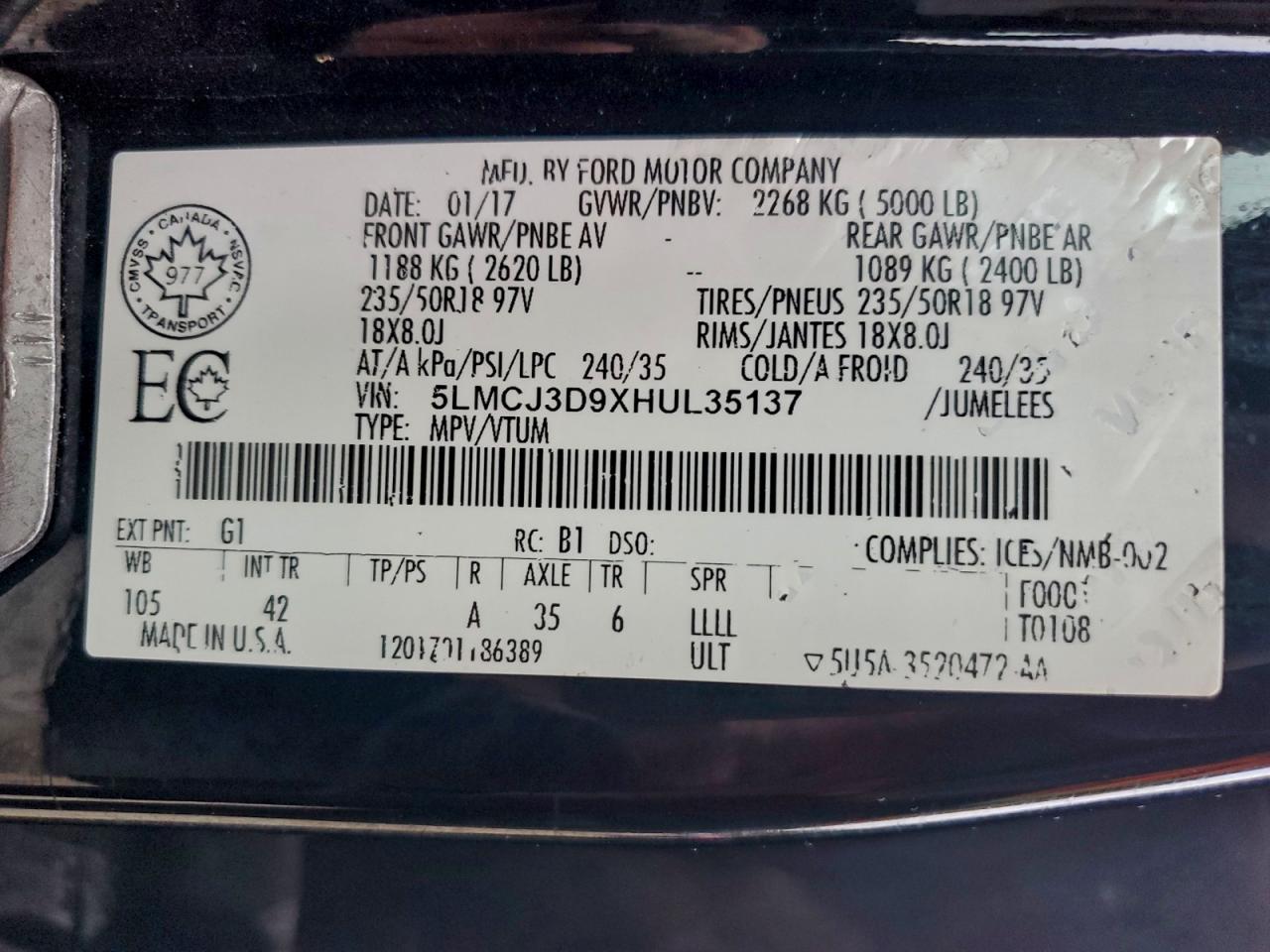 Lincoln MKC Reserve Image 12