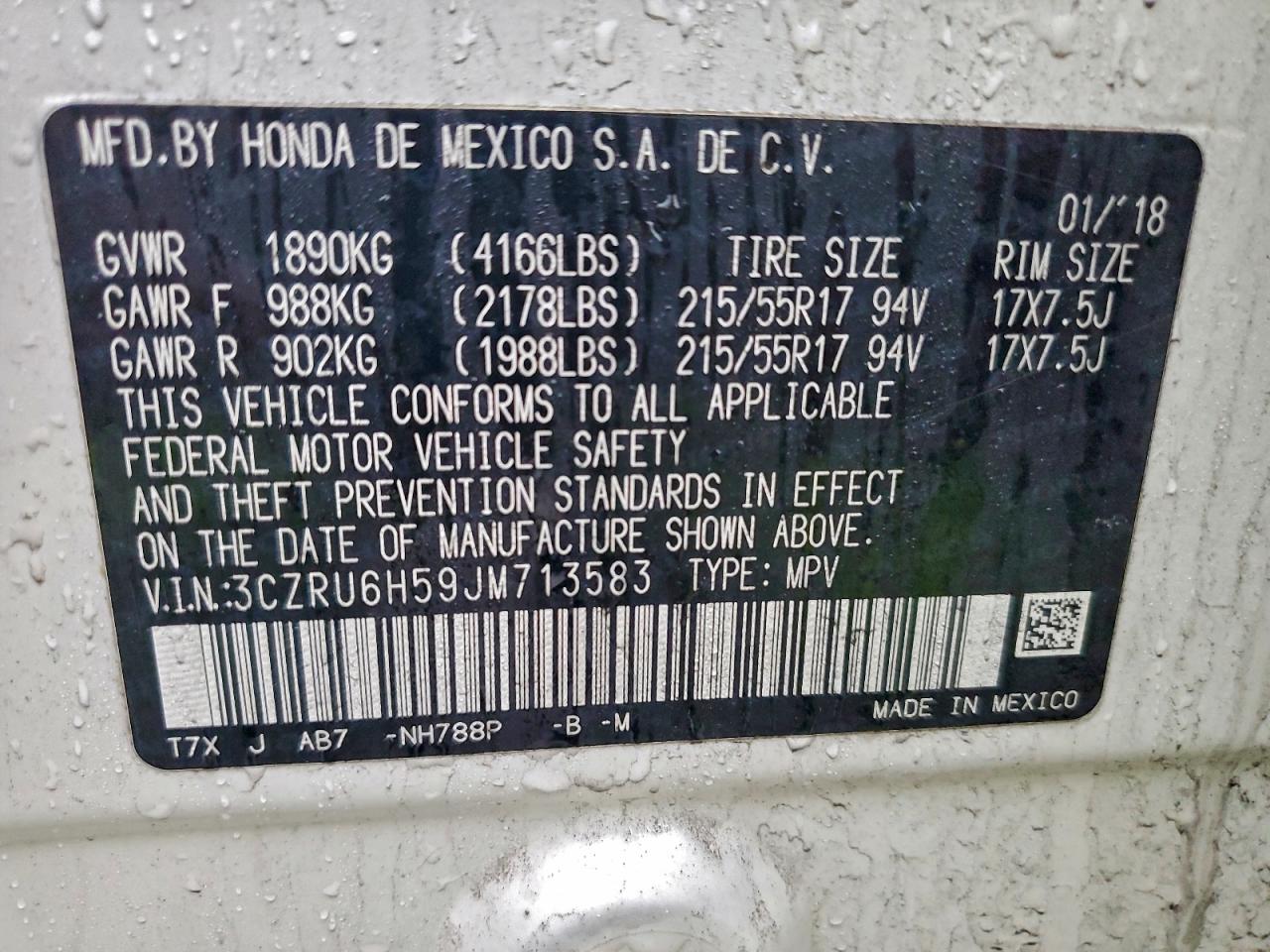 Honda HR-V Ex Image 9