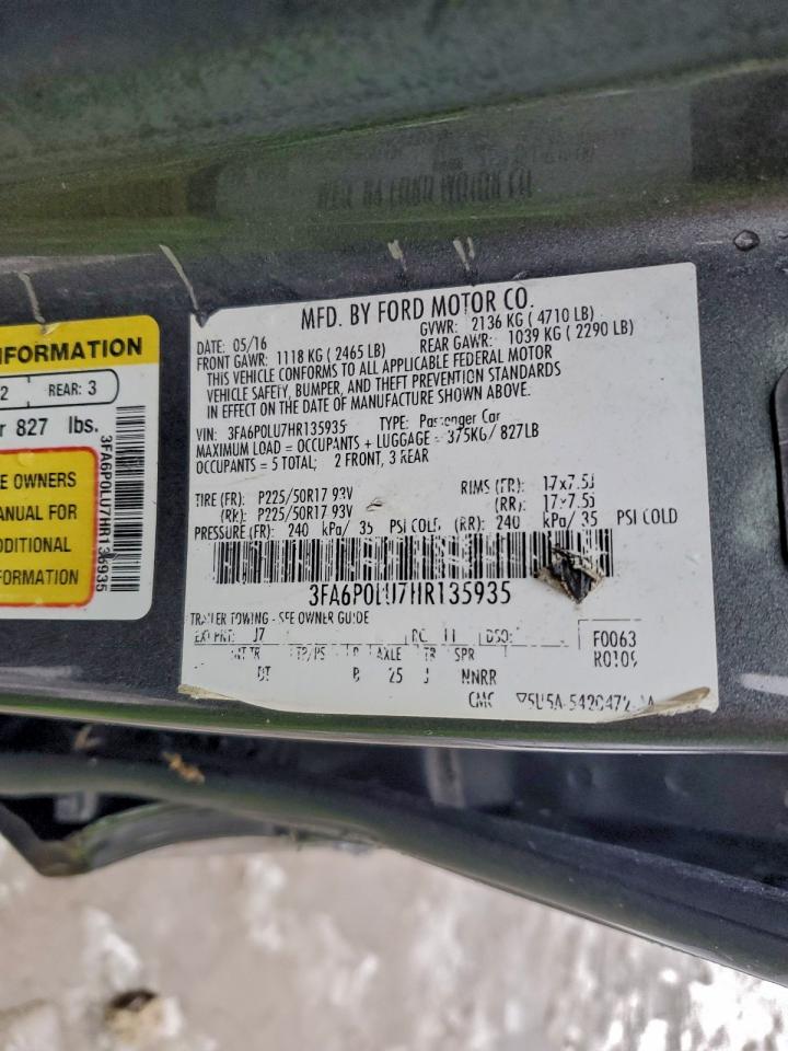 Ford Fusion Se Hybrid Image 6