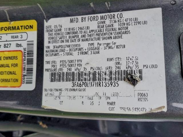 Ford Fusion Se Hybrid Image 6