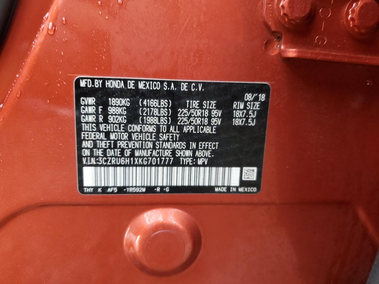 Honda HR-V Sport Image 10