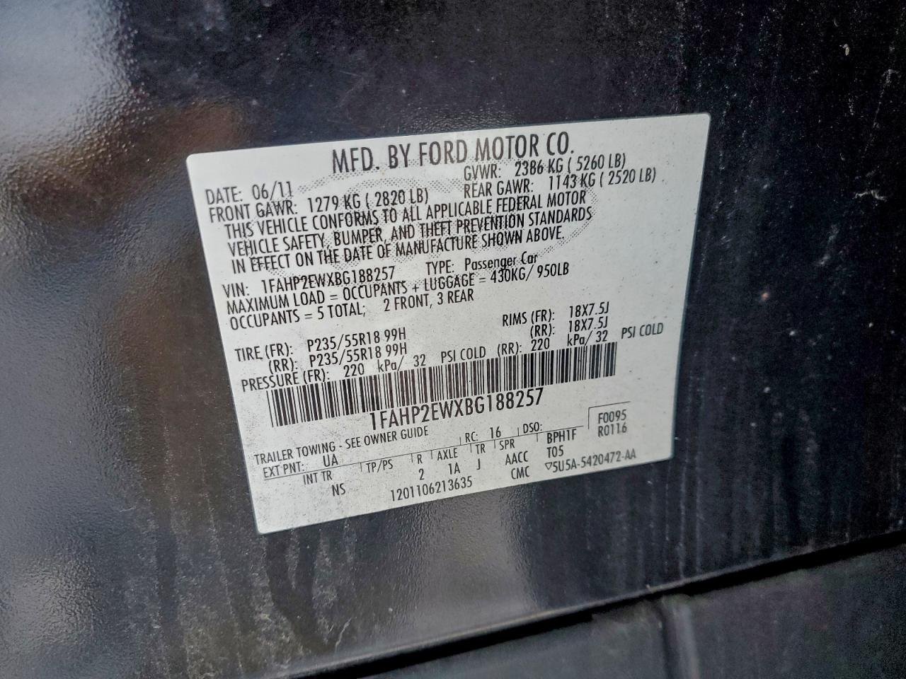 Ford Taurus Sel Image 12