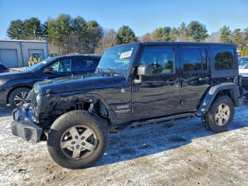  Salvage Jeep Wrangler