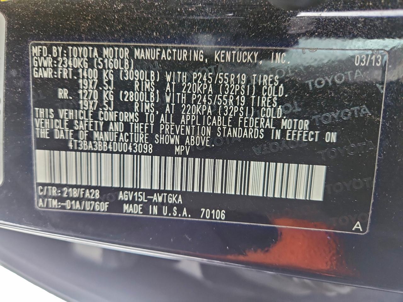 Toyota Venza Le Image 6