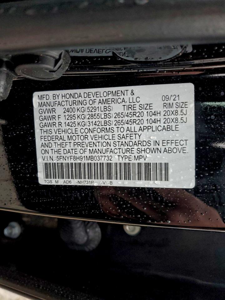 Honda Passport Touring Image 13