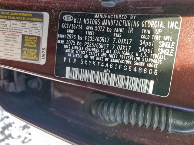 Kia Sorento Lx Image 8