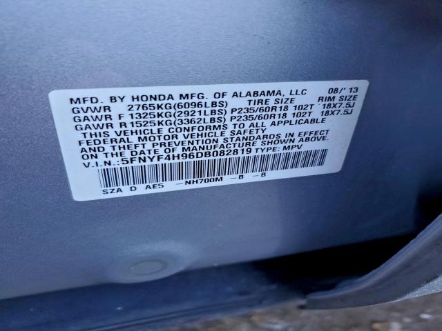 Honda Pilot Touring Image 5