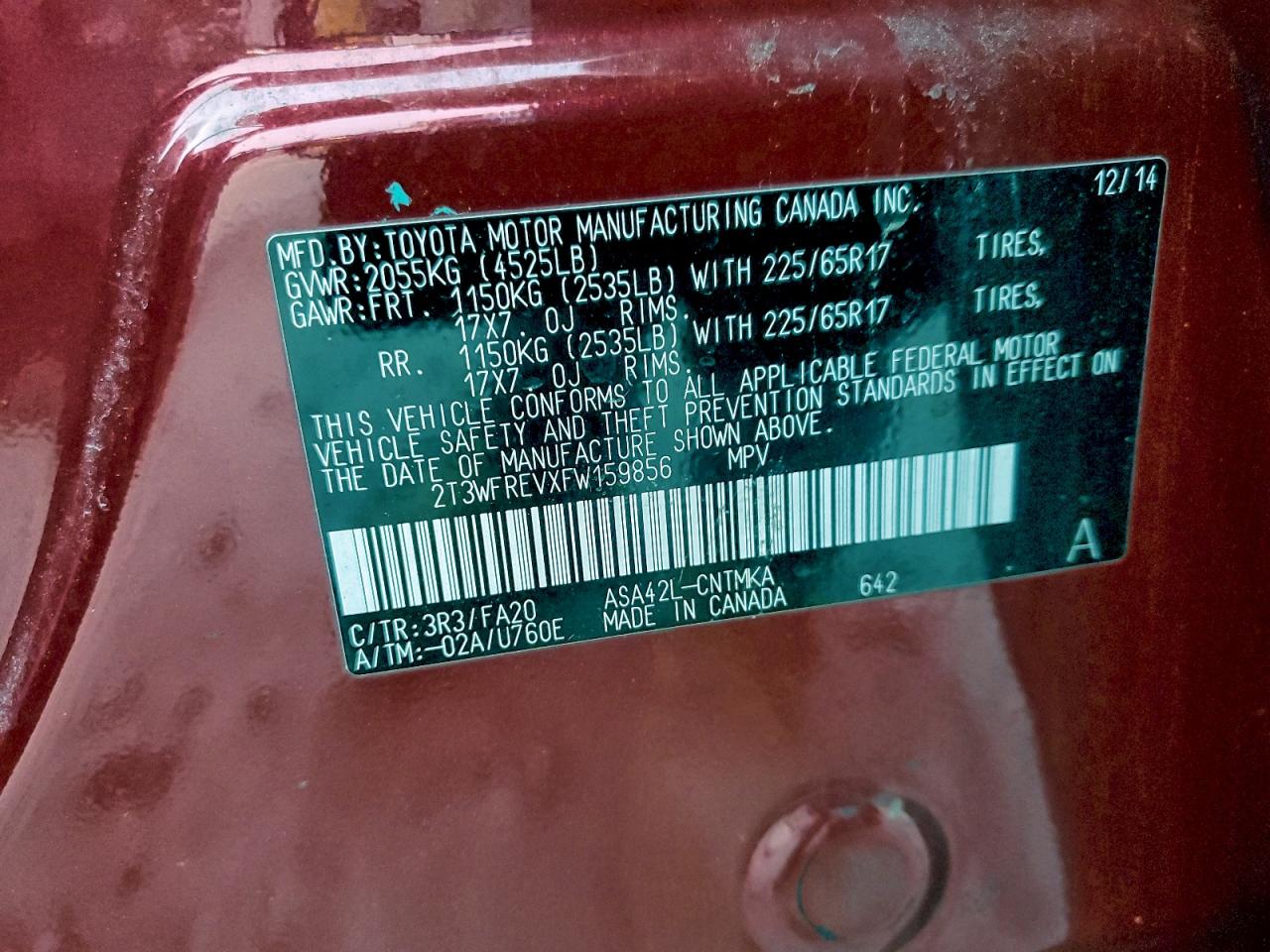 Toyota RAV4 Xle Image 2