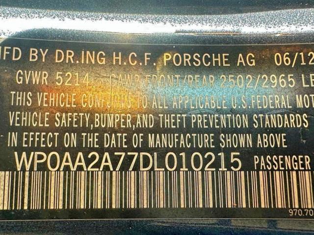 Porsche Panamera 2 Image 7