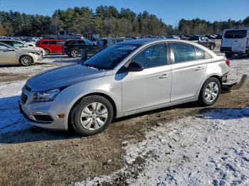  Salvage Chevrolet Cruze