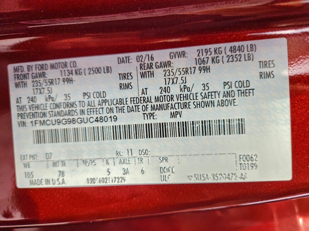 Ford Escape Se Image 8