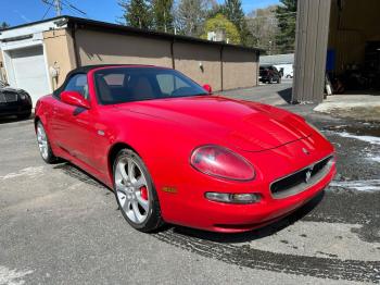  Salvage Maserati Spyder Cam